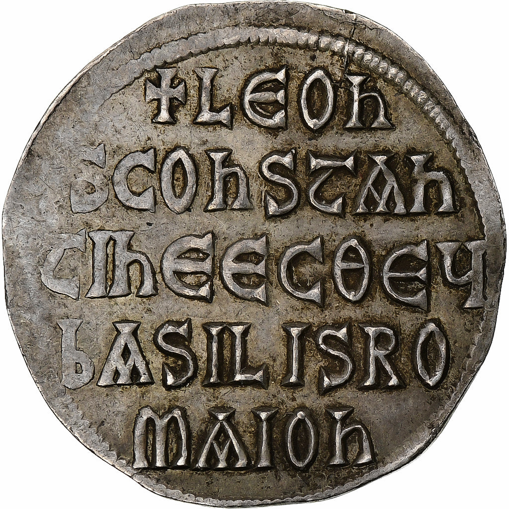 Léon V l'Arménien, Miliaresion, 813-820, Constantinople, Argent, SUP