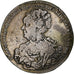 Rusland, Catherine I, Rouble, 1725, Saint-Petersburg, Zilver, FR+, KM:169