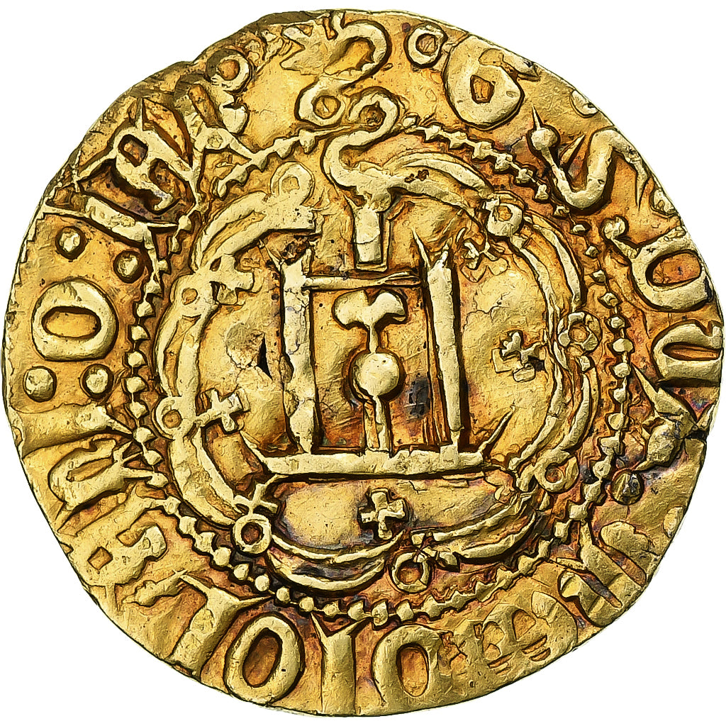 République de Gênes, Galeazzo Maria Sforza, Ducat, 1466-1476, Gênes, Or