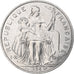 Polinesia francesa, 5 Francs, 1994, Paris, I.E.O.M., Aluminio, SC
