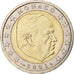 Monaco, Rainier III, 2 Euro, 2001, Monnaie de Paris, Bi-Metallic, UNC-