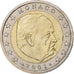 Monaco, Rainier III, 2 Euro, 2001, Monnaie de Paris, Bi-Metallic, VZ+