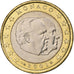 Monaco, Rainier III, Euro, 2001, Monnaie de Paris, Bi-metallico, SPL