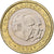 Monaco, Rainier III, Euro, 2001, Monnaie de Paris, Bi-Metallic, MS(63)