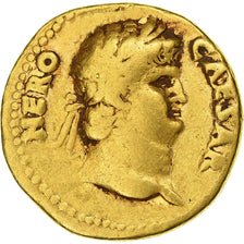 Nero, Aureus, 64-65, Rome, Gold, VF(20-25), RIC:46