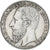 Congo Belga, Leopold II, 2 Francs, 1887, Brussels, Prata, MS(60-62), KM:7