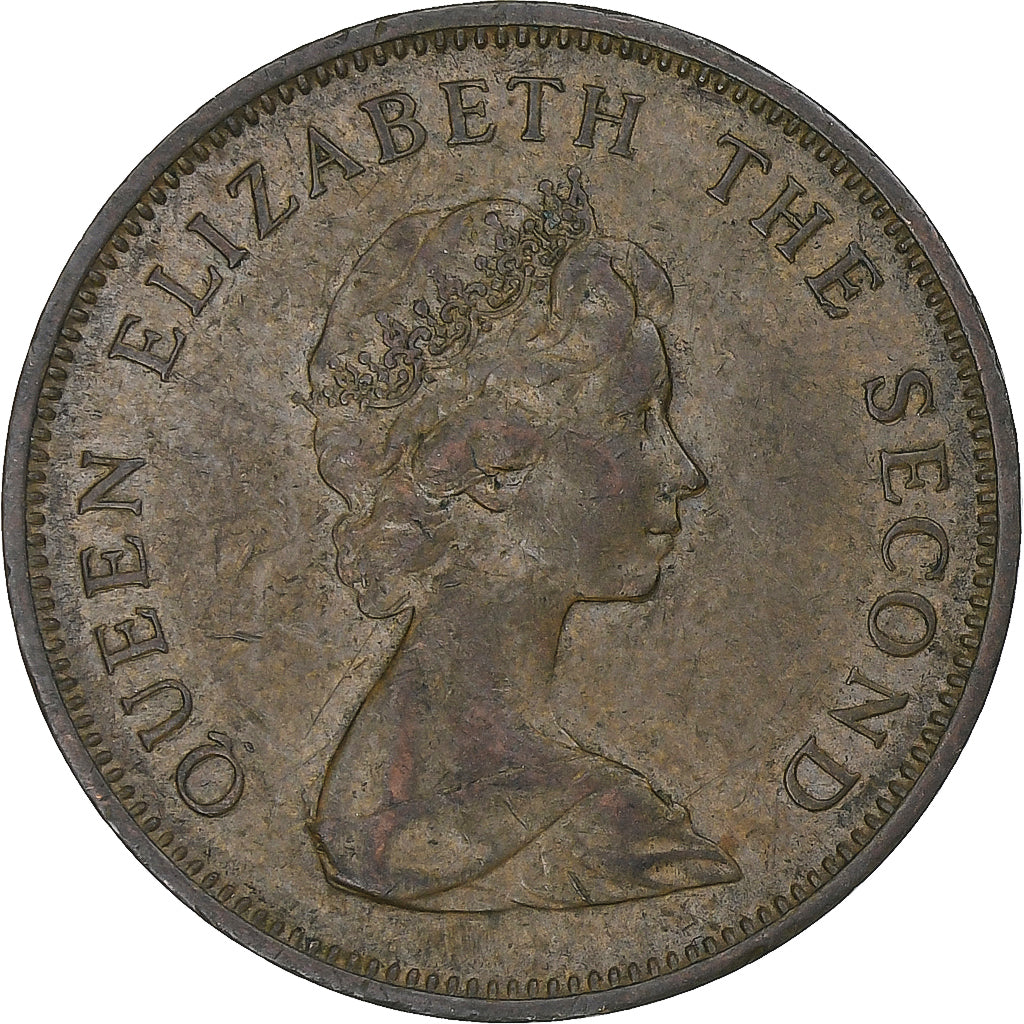 Jersey, Elizabeth II, 2 New Pence, 1975, Llantrisant, Bronze, AU(50-53), KM:31