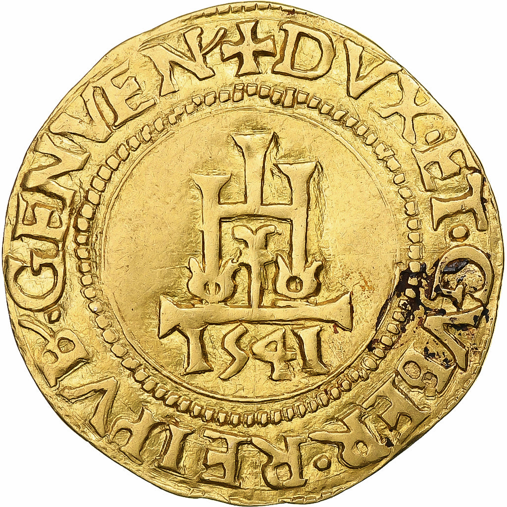 République de Gênes, Scudo d'Oro, 1541, Gênes, Doges biennaux, Phase 2