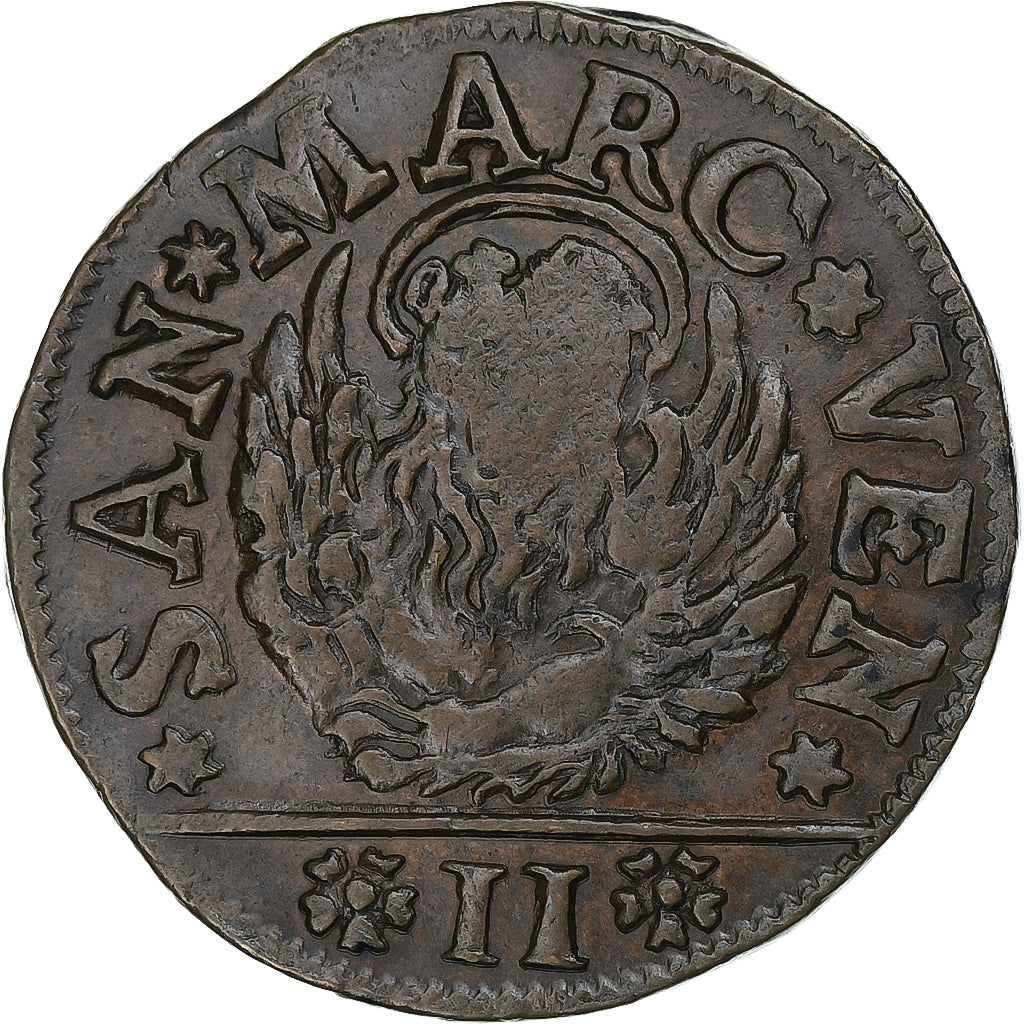 República de Venecia, Dalmatia and Albania, Gazzetta, 2 Soldi, 1684-1691