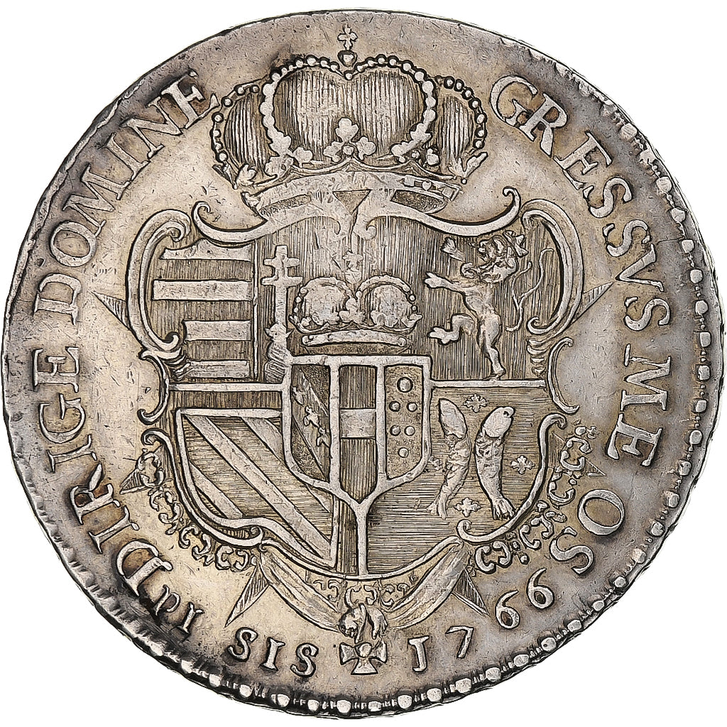 Grand Duchy of Tuscany, Pietro Leopoldo, Francescone, 1766, Florence, Zilver