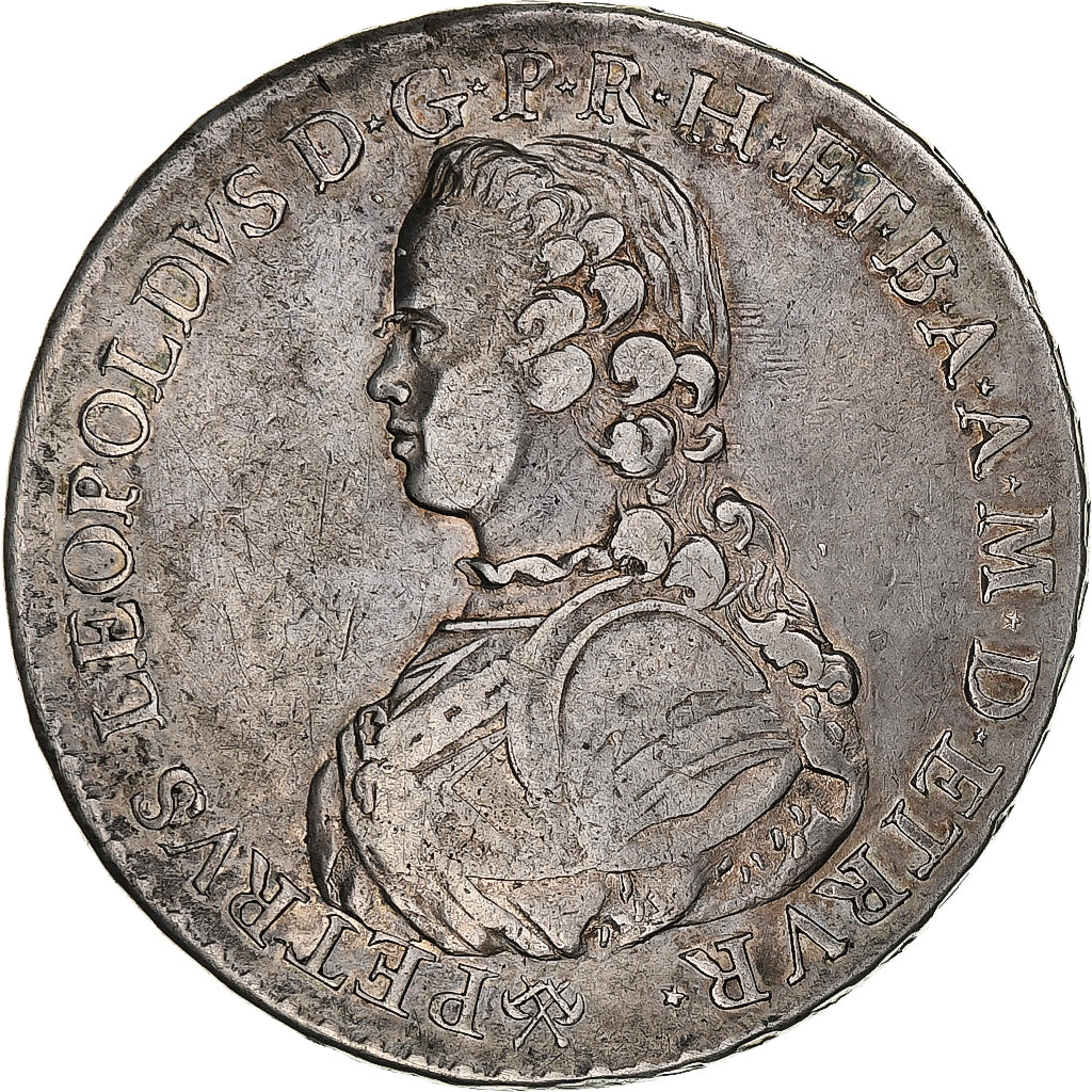 Grand-duché de Toscane, Pietro Leopoldo, Francescone, 1768, Florence, Argent