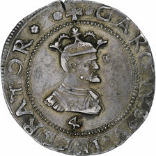 Kingdom of Sicily, Charles V, 4 Tari, 1556, Messina, Silver