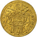 Italia, PAPAL STATES, Clement XIV, Zecchino, 1770/Anno II, Rome, Oro, SPL