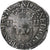 Francia, Henri III, 1/4 Ecu, 1582, Nantes, Plata, BC+, Gadoury:494