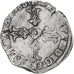 France, Henri IV, 1/4 Ecu, 1605, Bordeaux, Silver, EF(40-45), Gadoury:597