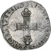 Frankrijk, Louis XIII, 1/4 Ecu, 1615, Bayonne, Zilver, FR+, Gadoury:27