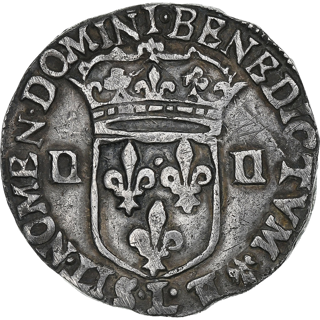 Frankrijk, Louis XIV, 1/4 Ecu, 1649, Bayonne, Zilver, FR+, Gadoury:136