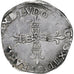 Frankreich, Louis XIII, 1/4 Ecu de Béarn, 1629, Morlaas, Silber, SS+