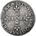 Frankreich, Louis XIII, 1/4 Ecu de Béarn, 1610, Pau, Silber, SS, Gadoury:30