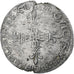 Francia, Louis XIII, 1/4 Ecu de Béarn, 1610-1643, Pau, Plata, MBC, Gadoury:30