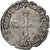 Francia, Charles X, 1/8 Ecu, 1591, Nantes, Argento, MB+, Gadoury:519