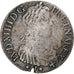 France, Louis XIV, Écu de Navarre à la mèche longue, 1658, Saint-Palais