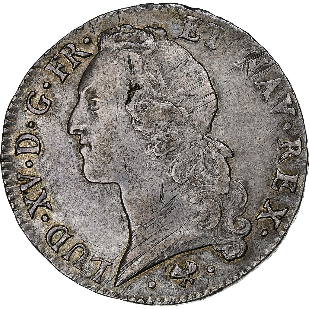 Francja, Louis XV, Écu au bandeau, 1767, Bayonne, Srebro, EF(40-45)