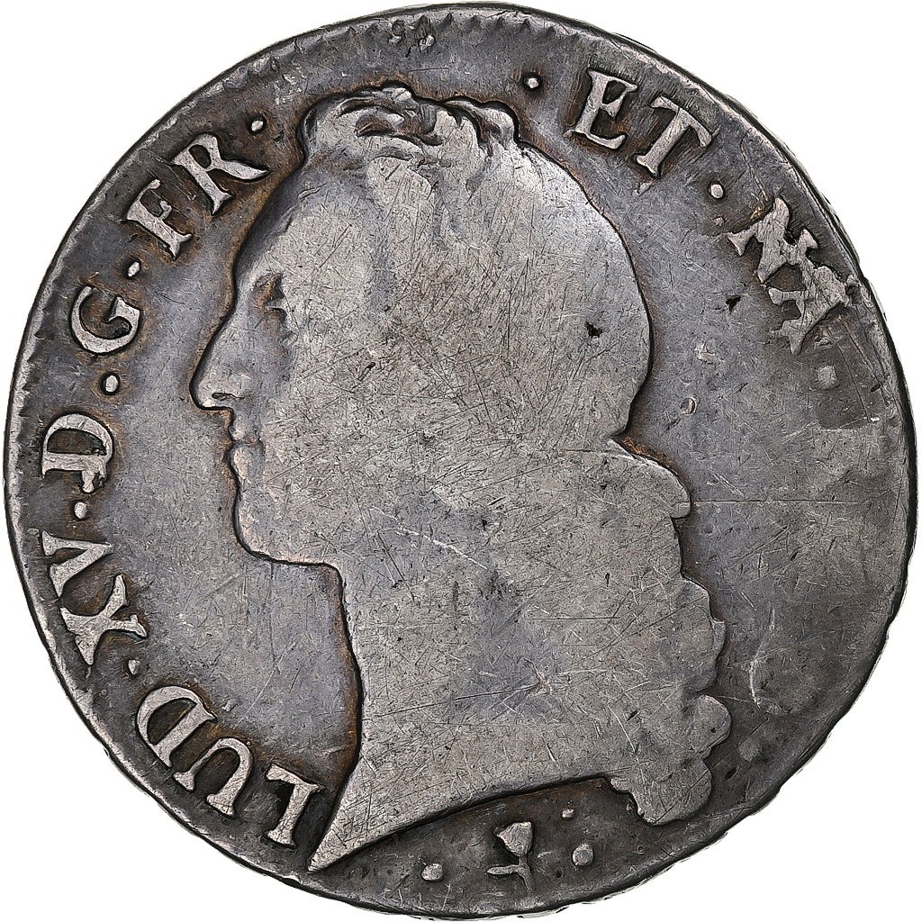 Frankreich, Louis XV, Écu de Béarn au bandeau, 1767, Pau, Silber, S