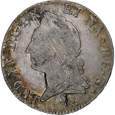 Francia, Louis XV, Écu au buste lauré, 1772, Pau, Argento, MB