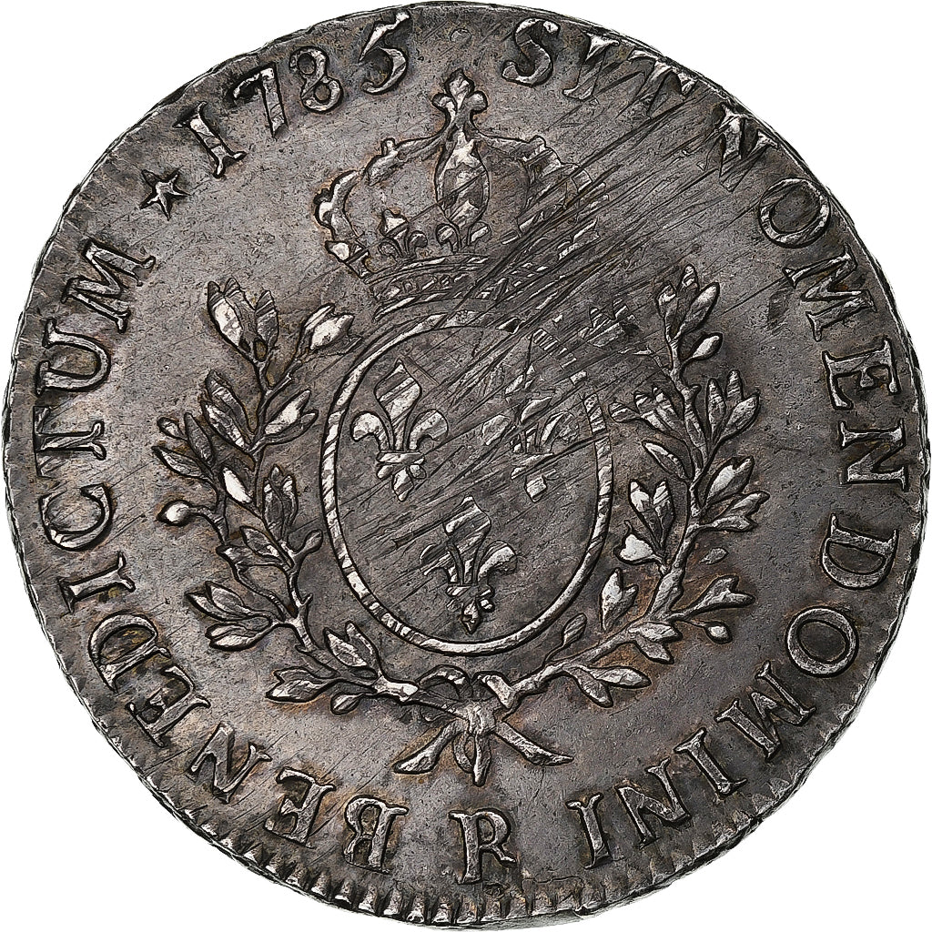 Francja, Louis XVI, Ecu aux branches d'olivier, 1785, Orléans, Srebro