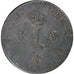 França, Louis XV, Double Sol, 1739, Troyes, Lingote, EF(40-45), Gadoury:281