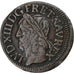 Frankreich, Louis XIII, Double Tournois, 1642, La Rochelle, Kupfer, S+