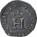 Italy, County of Desana, Delfino Tizzone, Liard, 1583, Passerano, Billon
