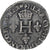 Frankrijk, Henri II, Sol Parisis, 1551, Paris, Billon, ZF, Gadoury:362