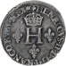 Francia, Henri II, Sol Parisis, 1551, Paris, Biglione, BB, Gadoury:362