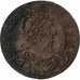 Frankreich, Louis XIII, Double Tournois, 1637, Tours, Kupfer, VZ, Gadoury:11