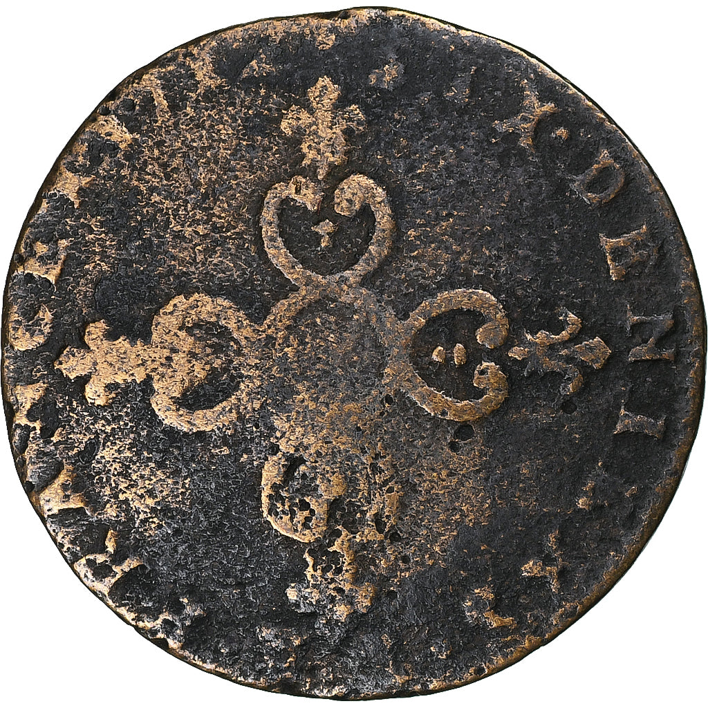 França, Louis XIV, Six deniers dits 