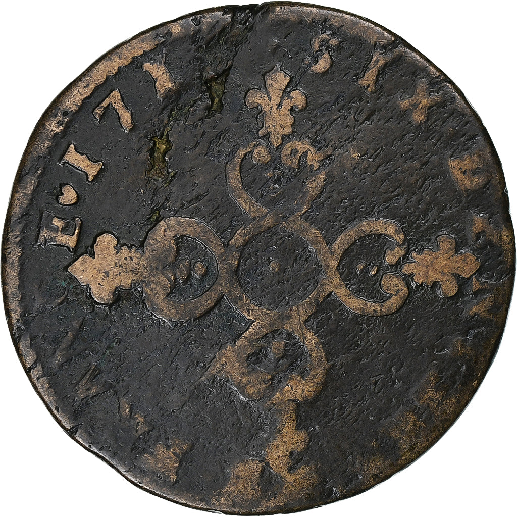 França, Louis XIV, Six deniers dits 