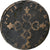 França, Louis XIV, Six deniers dits "dardenne", 171[?], Aix, Cobre, VF(20-25)