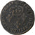 França, Louis XIV, 4 Deniers, 1696, Strasbourg, Cobre, VF(20-25), Gadoury:83