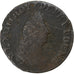 France, Louis XIV, 4 Deniers, 1696, Strasbourg, Copper, VF(20-25), Gadoury:83