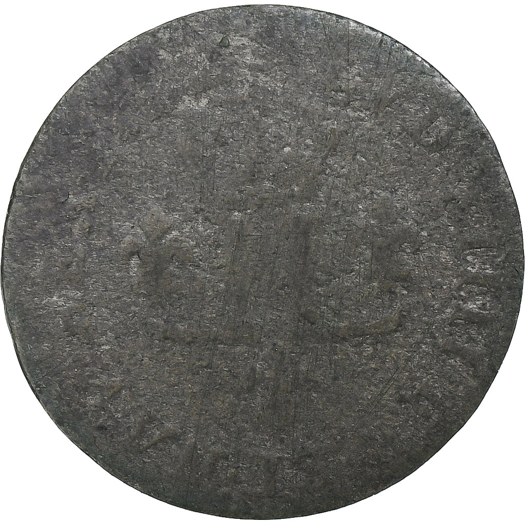 Frankreich, Louis XIV, 15 Deniers, 1712, Metz, Billon, SGE+, Gadoury:95