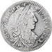 Frankreich, Louis XIV, 1/12 Écu au buste juvénile, 1662, Montpellier, Silber