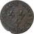 França, Louis XIII, Double Tournois, 1614, Amiens, Cobre, VF(30-35), Gadoury:7