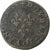 France, Louis XIII, Double Tournois, 1615, Paris, Copper, VF(20-25), Gadoury:5