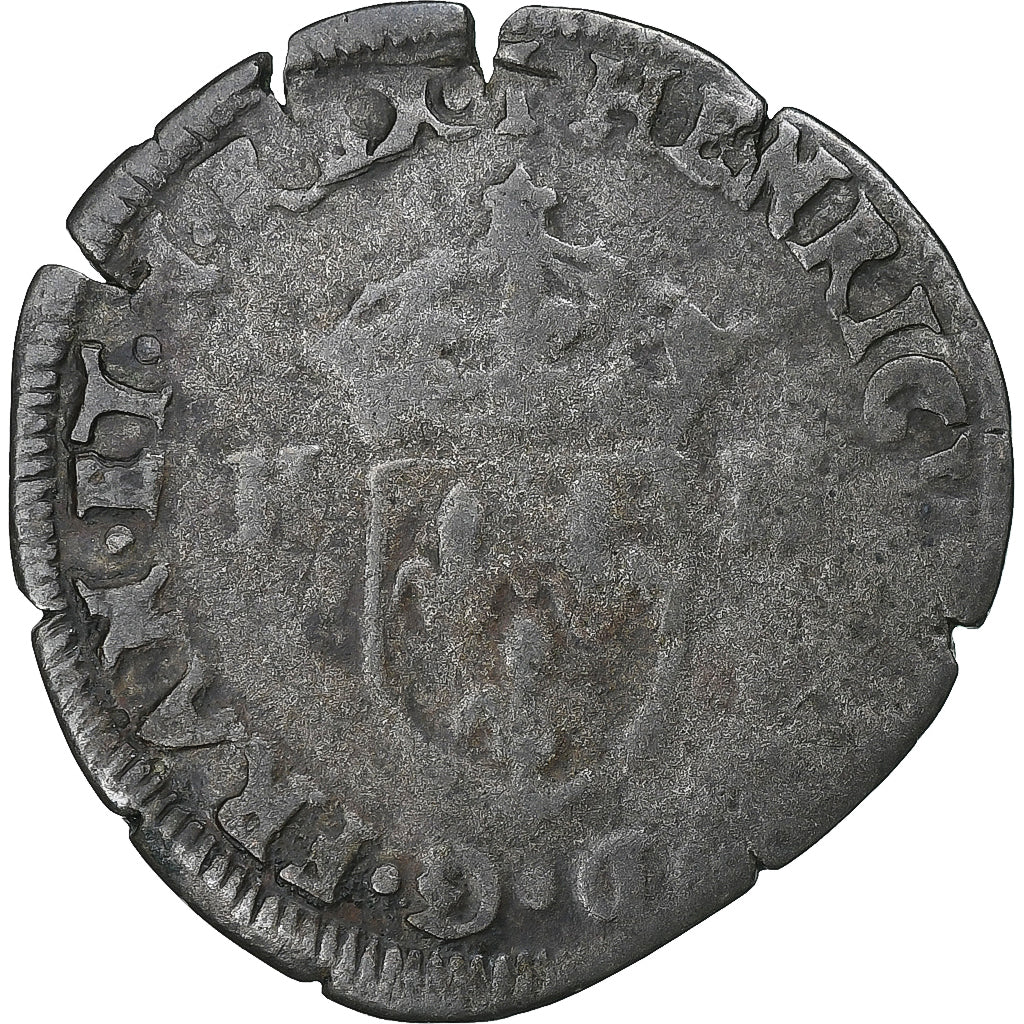 Frankrijk, Henri IV, Douzain aux deux H, 1594, Billon, FR, Gadoury:552
