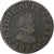 França, Henri IV, Double Tournois, 1606, Paris, Cobre, VF(20-25), Gadoury:538