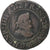 Francja, Henri IV, Double Tournois, 1607, Paris, Miedź, VF(30-35), Gadoury:538