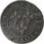 France, Henri IV, Double Tournois, 1607, Paris, Copper, VF(30-35), Gadoury:538