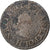 Francja, Henri III, Denier Tournois, Paris, Couronne, Miedź, VF(20-25)